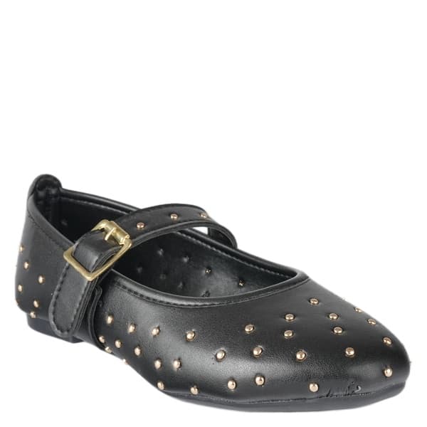 TAŞLI VE KEMERLİ SİYAH CİLT BABET