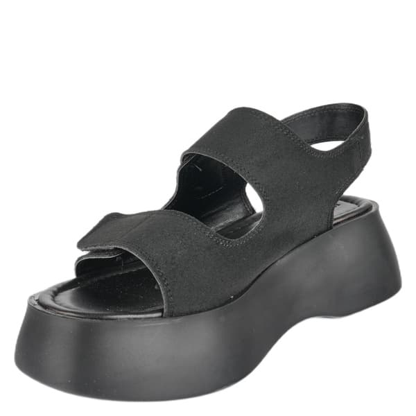 KALIN TOPUKLU SANDALET - Renk: Siyah - Fotoğraf 2 / 2