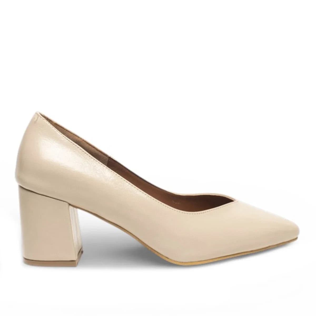 BEJ CİLT RAHAT KALIP STİLETTO - Renk: Bej - Fotoğraf 1 / 1