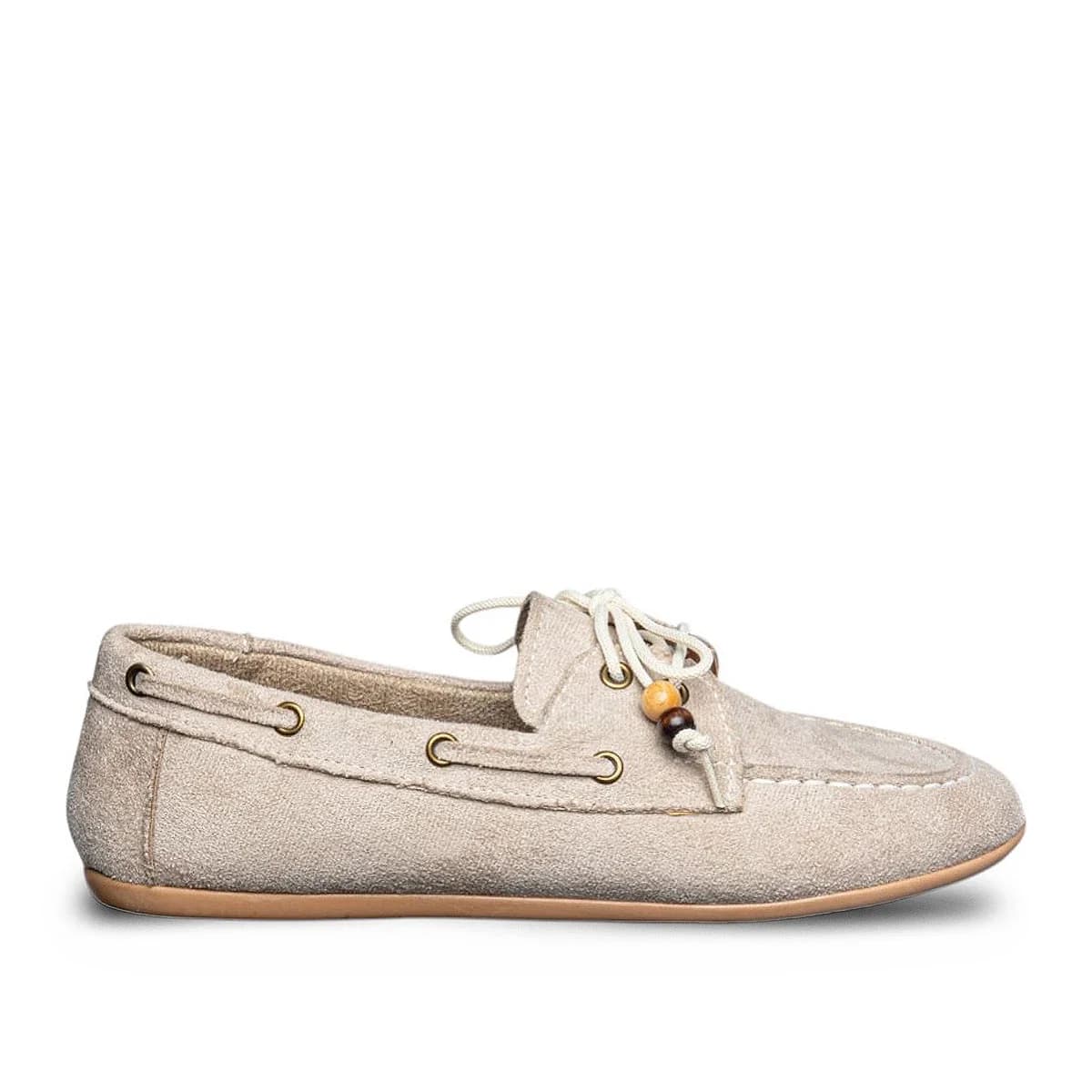 BALIKÇI GRİ SÜET BABET - Renk: Gri - Fotoğraf 1 / 1