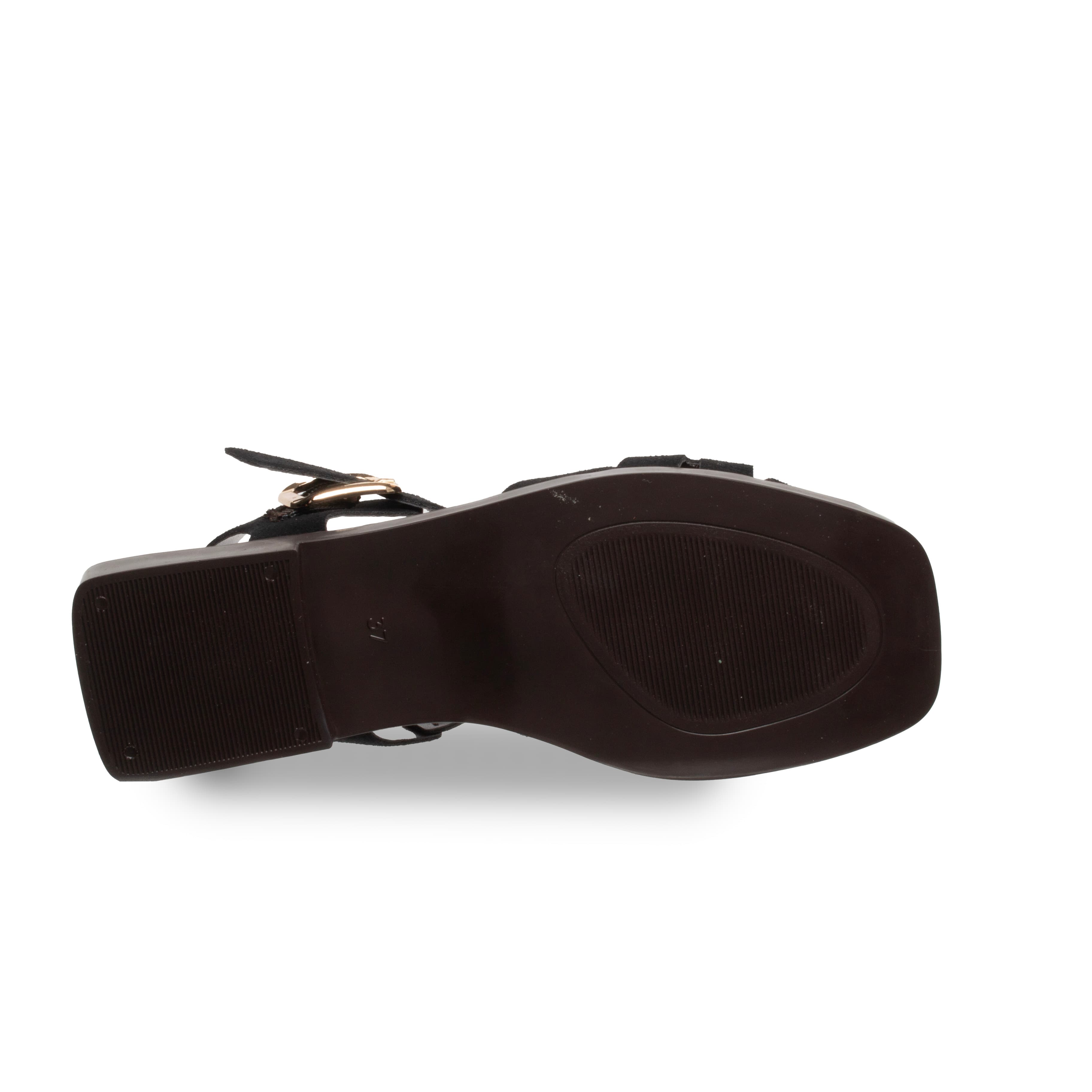 Düz Terlik – Siyah – Rahat Kalıp – Deri Tozu Kaplama – Konfor Taban - Renk: Siyah - Fotoğraf 4 / 4