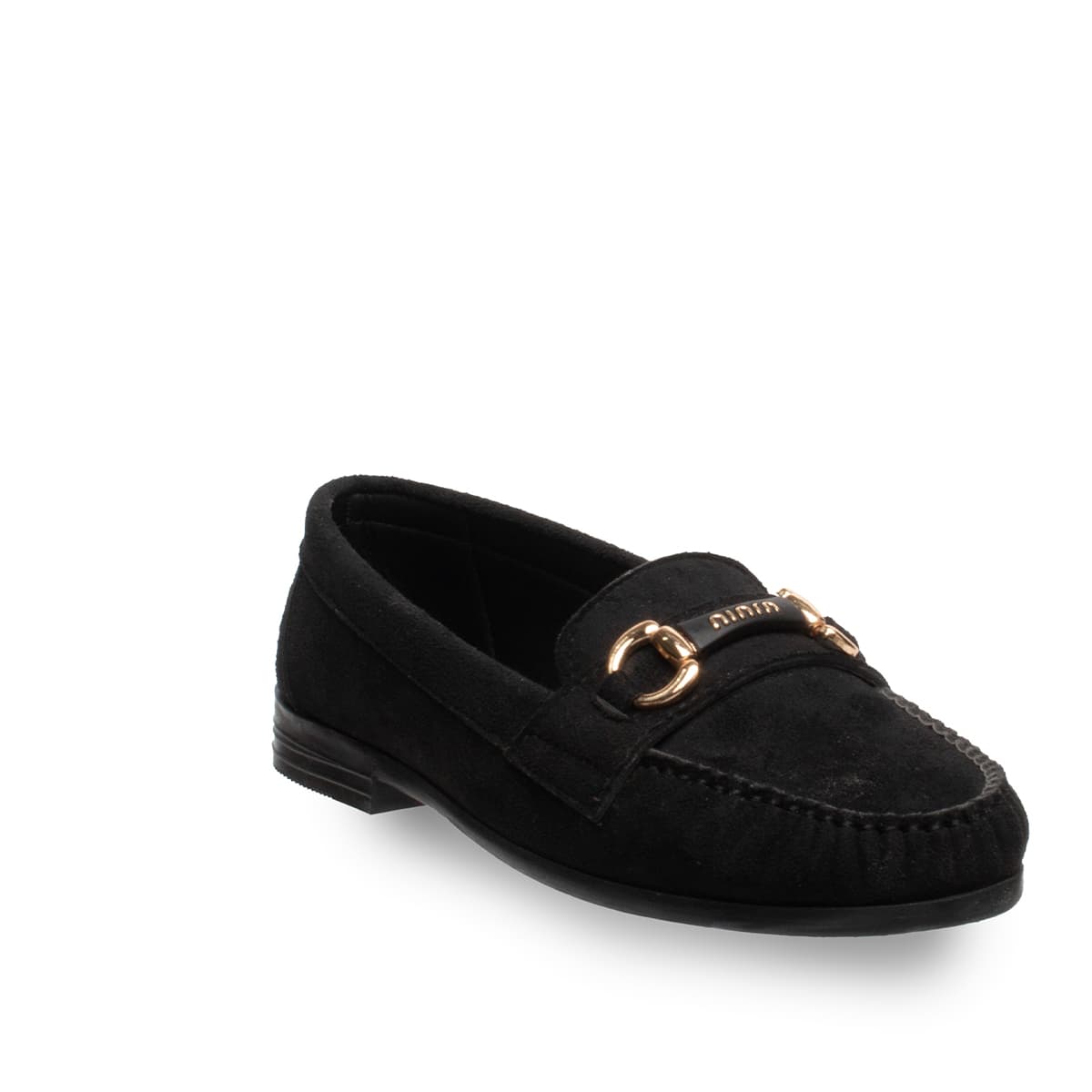 Kadın Siyah Loafer Ayakkabı – Suni Deri Günlük Konfor Tüm Sezon - Renk: Siyah - Fotoğraf 2 / 4