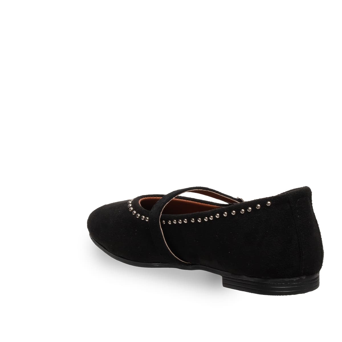 Siyah Troplu Kadın Babet - Suni Deri - Tüm Sezonlar