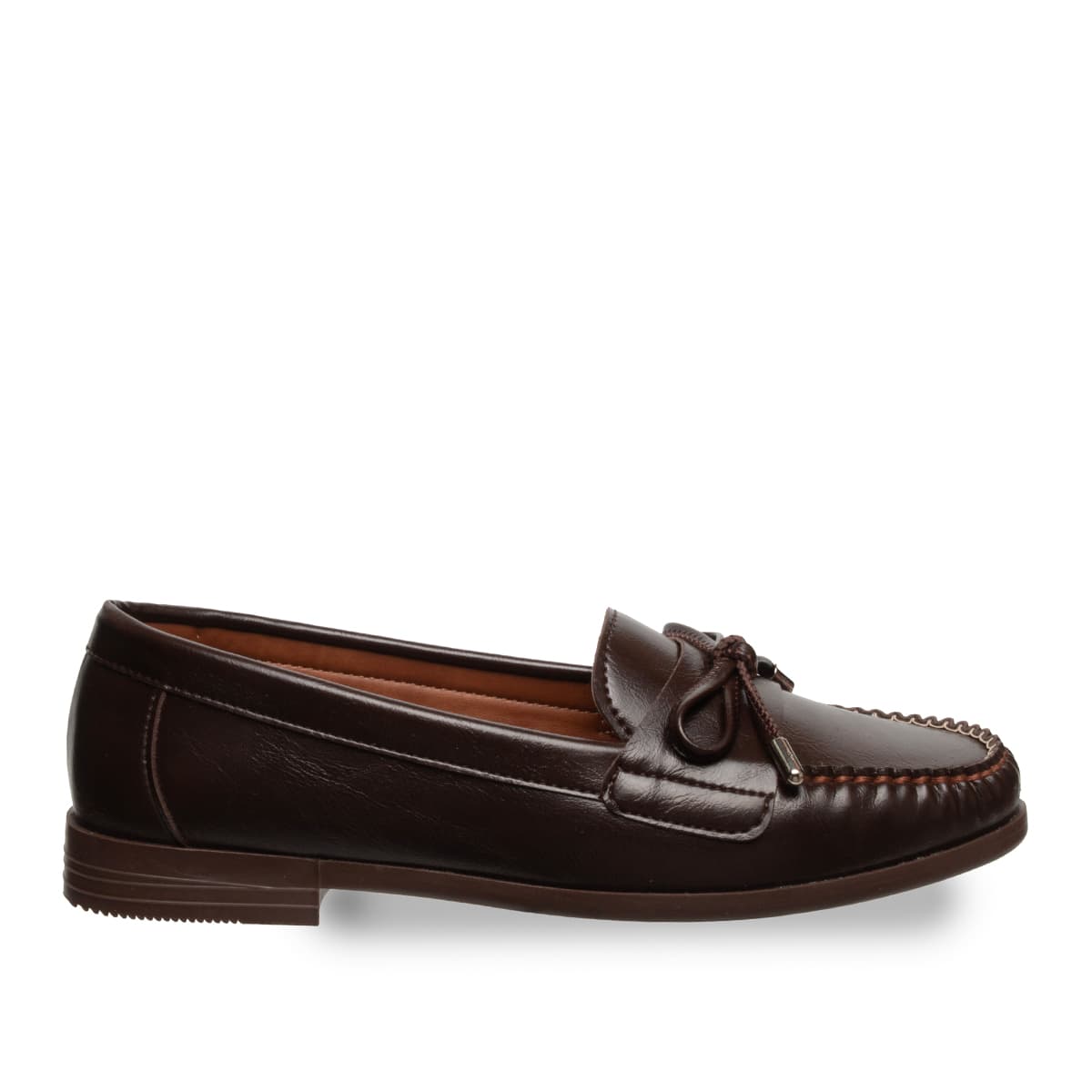 Siyah - Kadın › Kadin Loafer  Suni Deri - Tüm Sezonlar — Kahverengi