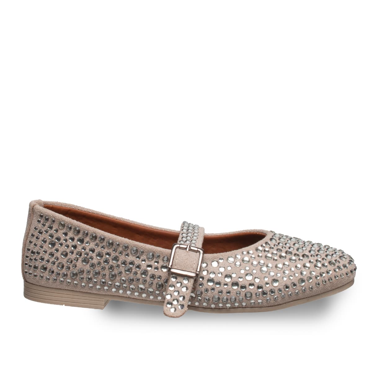 Siyah - Kadın Babet Suni Deri - Tüm Sezonlar — Bej