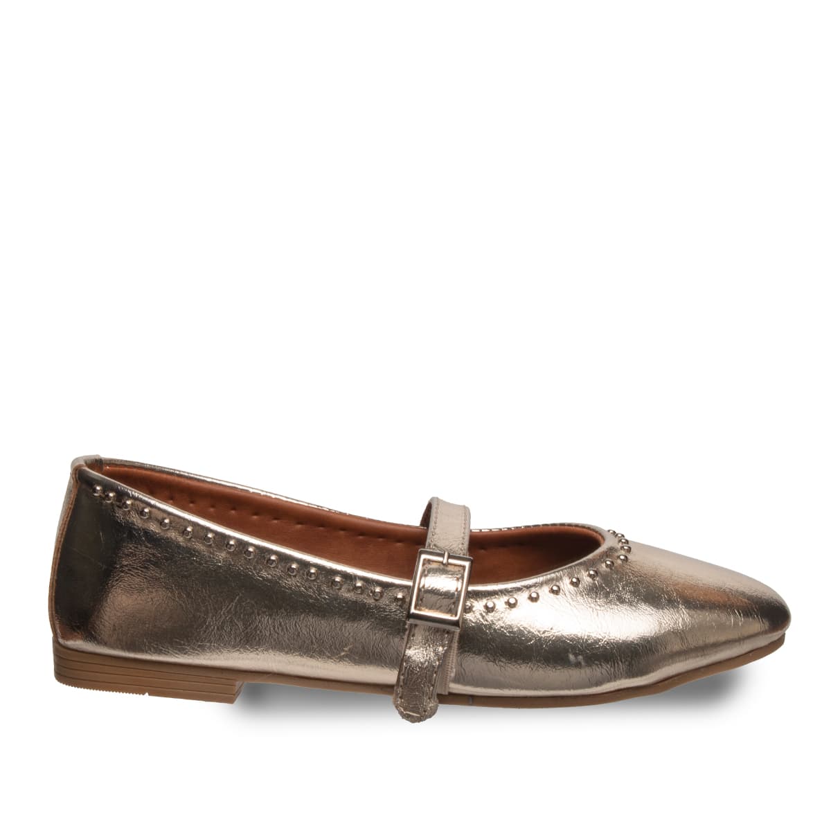 Siyah Troplu Kadın Babet - Suni Deri - Tüm Sezonlar — Altın