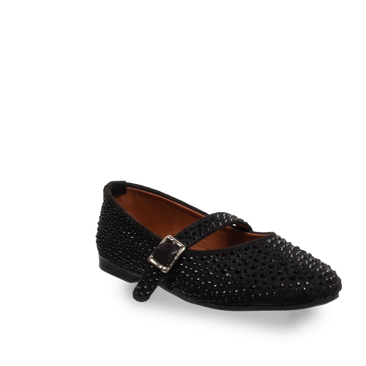 Siyah - Kadın Babet Suni Deri - Tüm Sezonlar