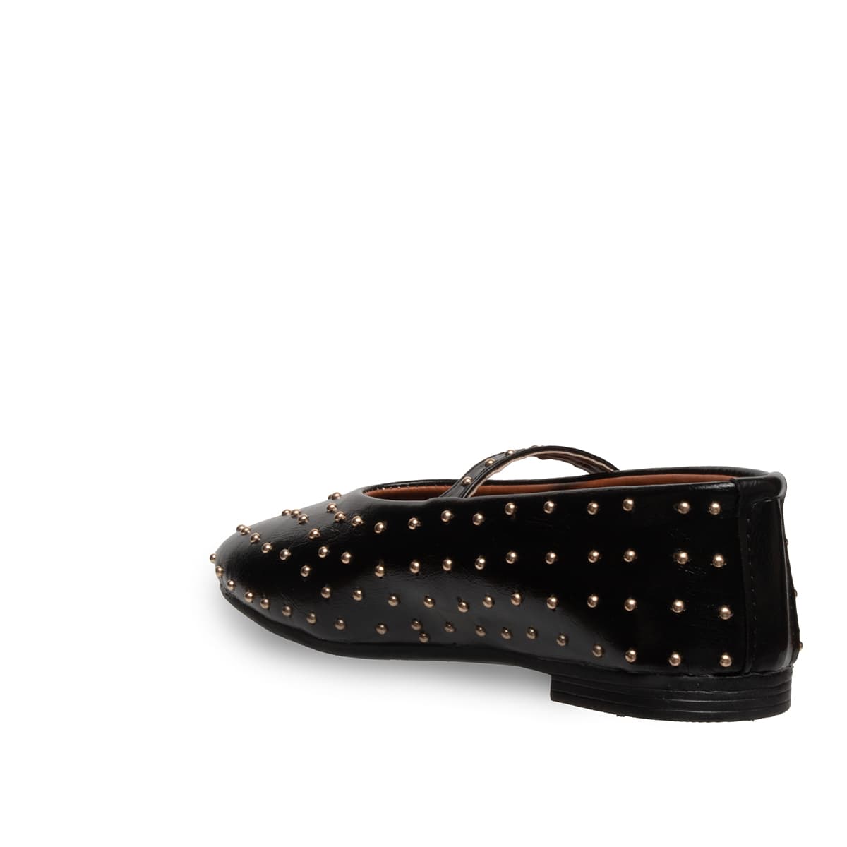 Siyah Troplu Kadın Babet  Suni Deri - Tüm Sezonlar