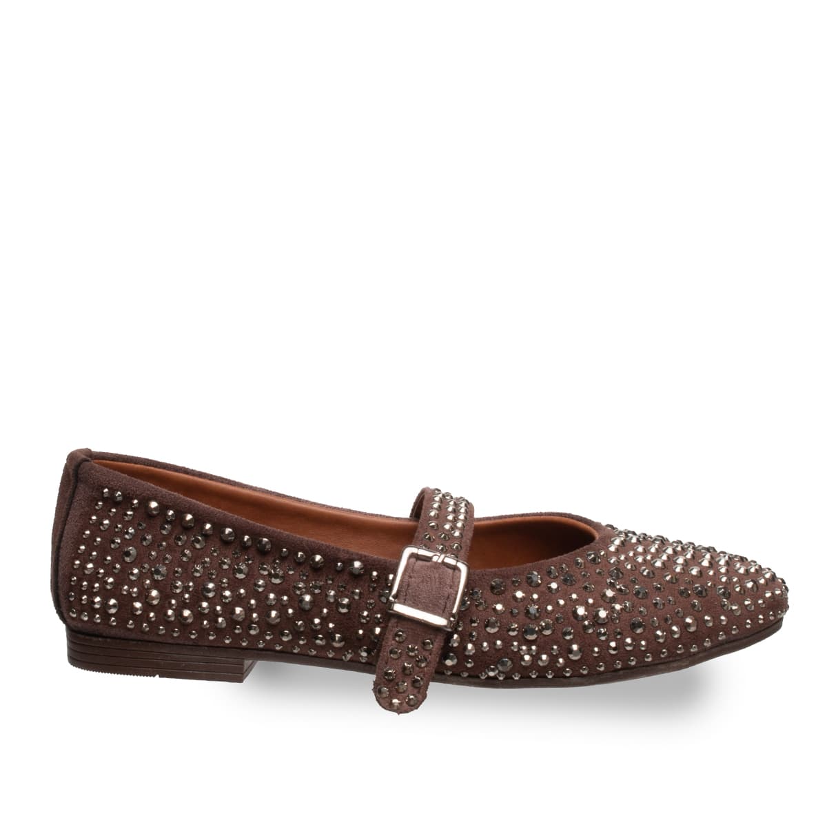 Siyah - Kadın Babet Suni Deri - Tüm Sezonlar — Taba