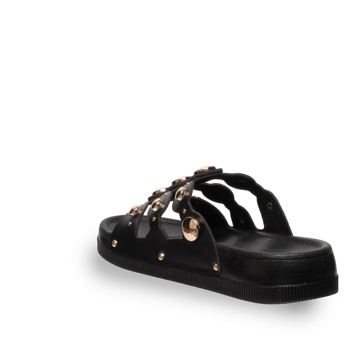 Poleritian Tabanlı Rahat Tokalı Terlik