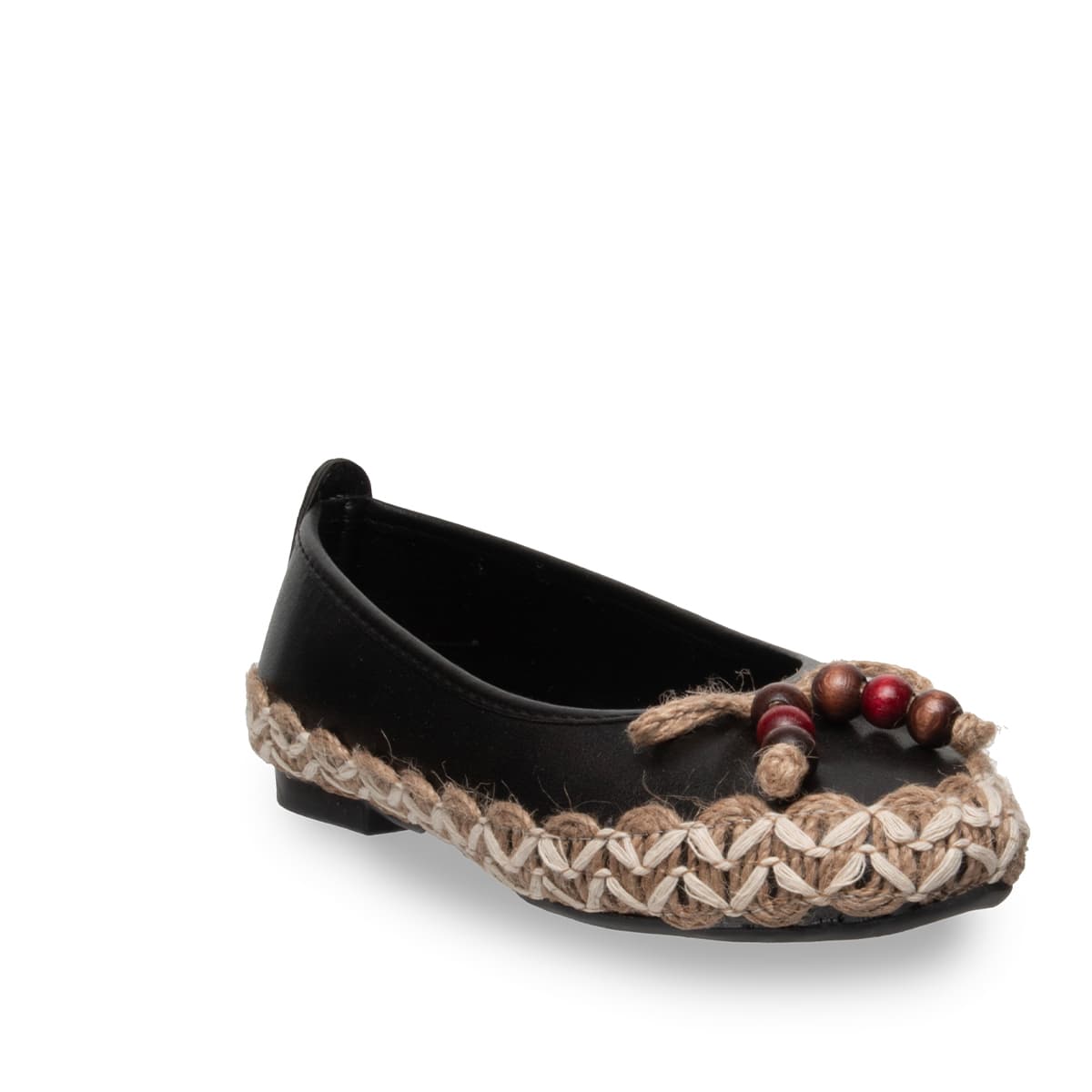 Hasır Ve Boncuk Detaylı Zenne Toptan Babet