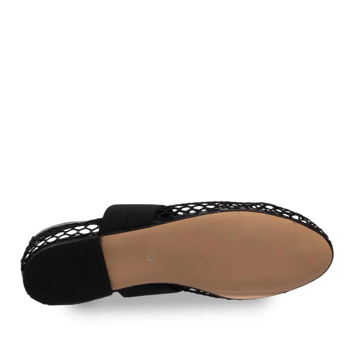 Kadın Babet Siyah – Fileli Moda, Özel İthal Tokalı, Trend ve Konfor Bir Arada - Renk: Siyah - Fotoğraf 4 / 4