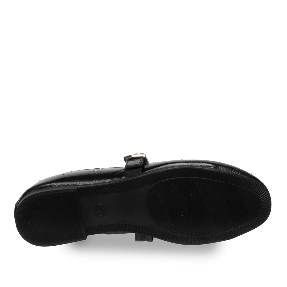 Женские балетки черные – с деталями, стильные и комфортные на весь день - Цвет: Черный, Типы цветов: Тропик - Фото 4 из 4