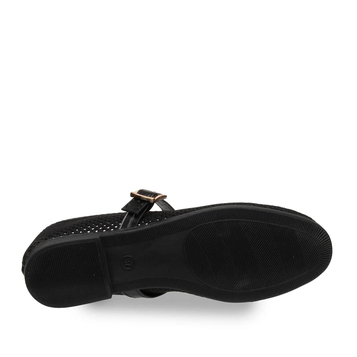 Женские балетки черные – Сетчатые, дышащая элегантность и легкий комфорт - Цвет: Черный, Типы цветов: Сетка - Фото 4 из 4