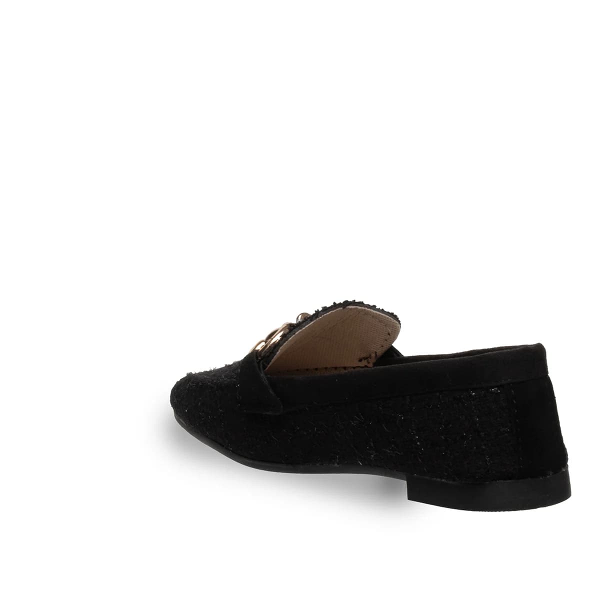 Женские лоферы черные – Стильный, мощный вид и комфорт на весь день - Цвет: Черный, Типы цветов: Меч - Фото 3 из 4