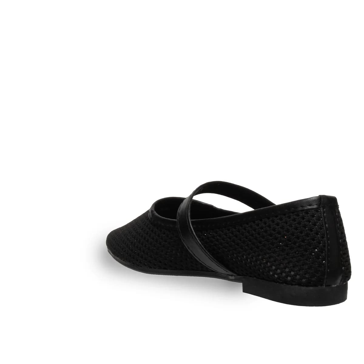 Женские балетки черные – Сетчатые, дышащая элегантность и легкий комфорт - Цвет: Черный, Типы цветов: Сетка - Фото 3 из 4