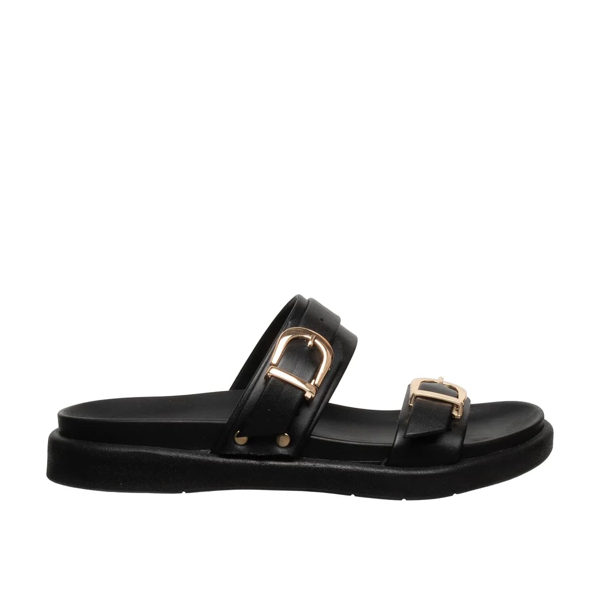 Siyah Düz Terlik Günlük Kullanım - Renk: Siyah - Fotoğraf 1 / 2