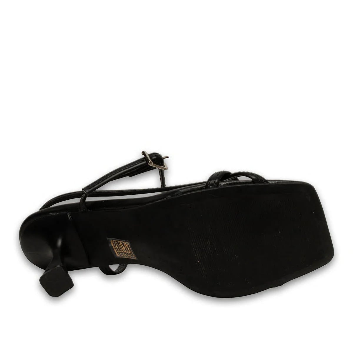 Black Flat Heeled Elegant Model Suitable for Evening Elegance – Wholesale - Color: Black, Color Types: Leather - Image 4 of 4
