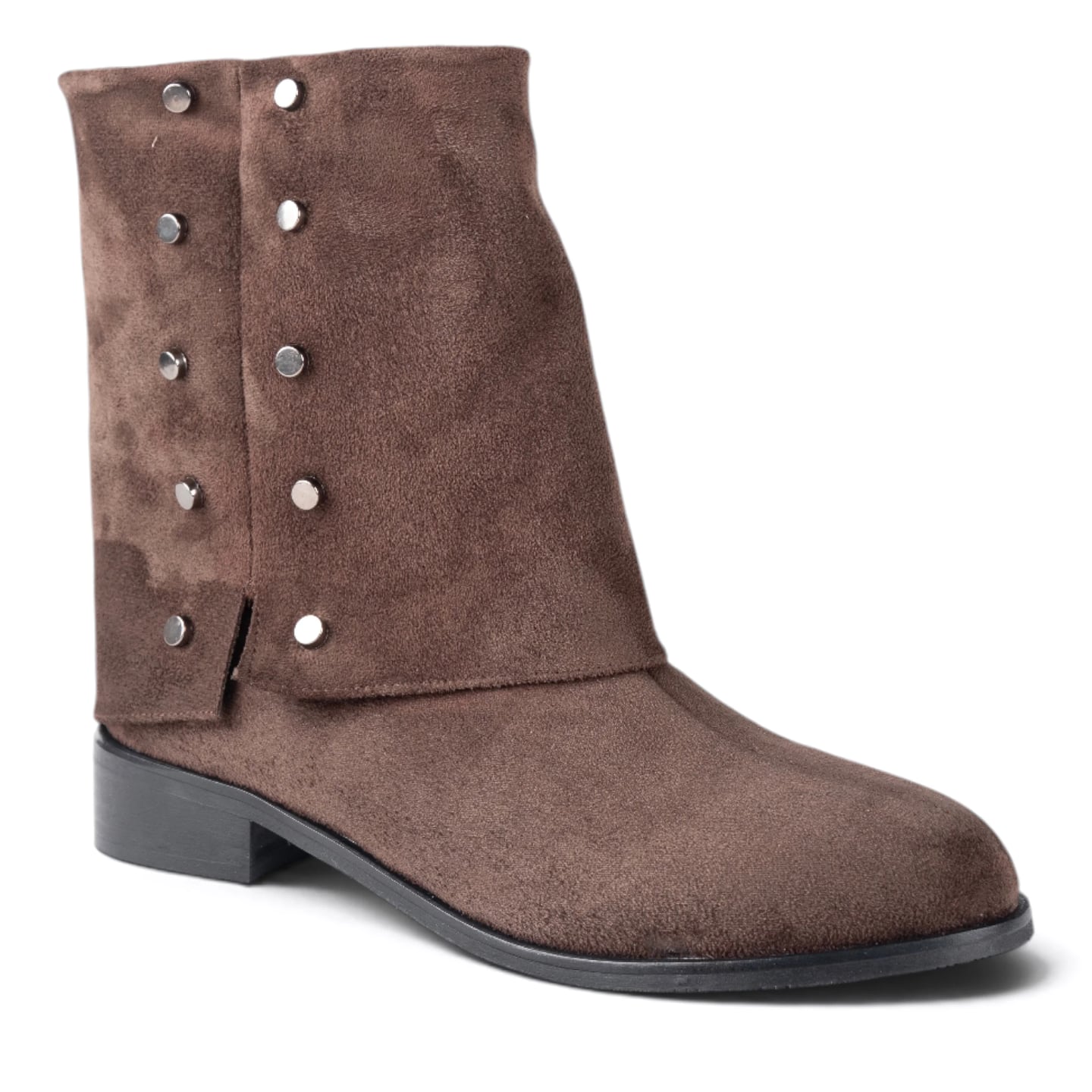 Women's Winter Ankle Boots – 8-Pair Carton - Color Types: Suede, Color: Brown - Image 2 of 4