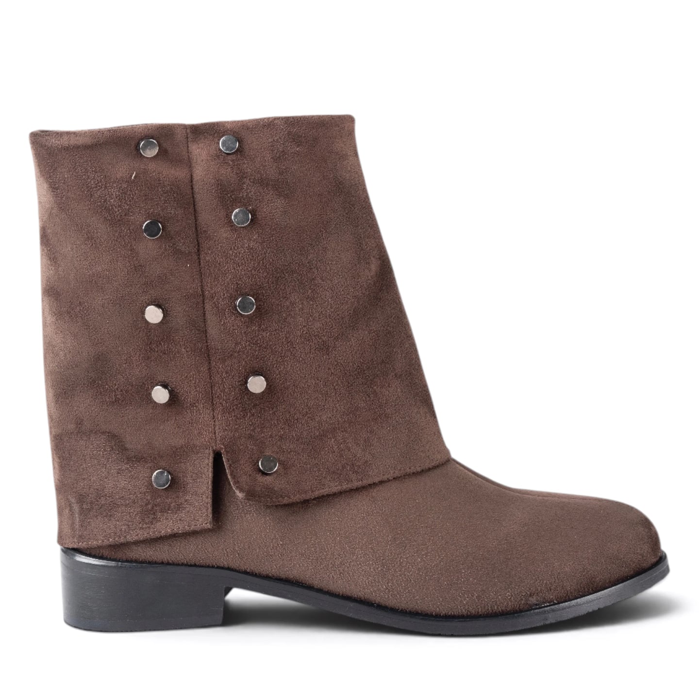 Women's Winter Ankle Boots – 8-Pair Carton - Color Types: Suede, Color: Brown - Image 1 of 4