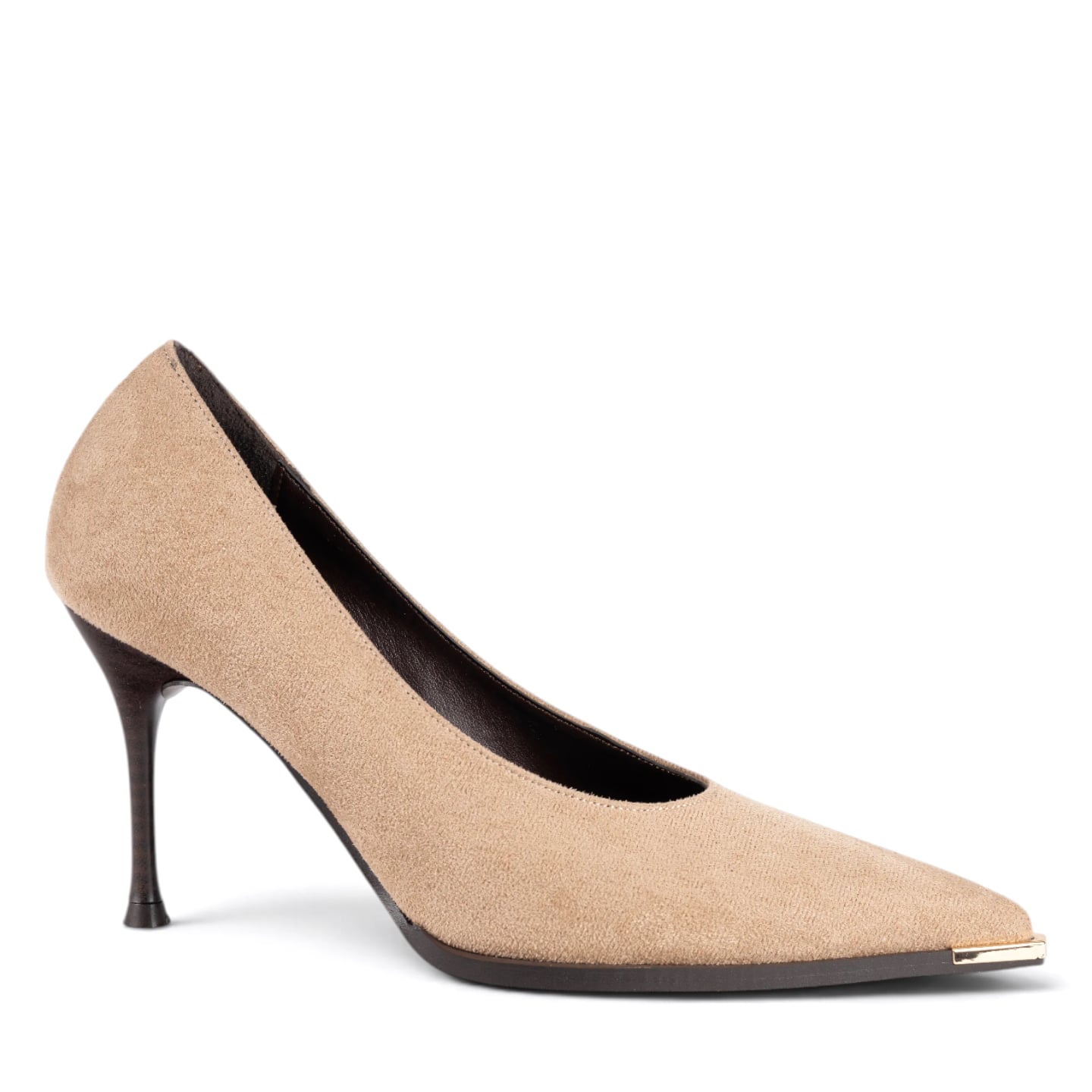Winter Women's Stilettos (8-Pair Carton) - Color: Beige, Color Types: Suede - Image 1 of 6