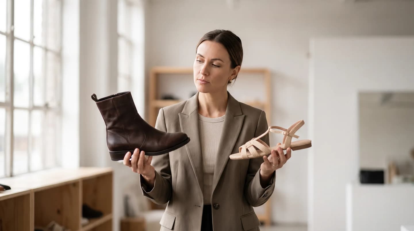 Image de couverture Comment établir un plan de stock pour le passage saisonnier des magasins de chaussures ?