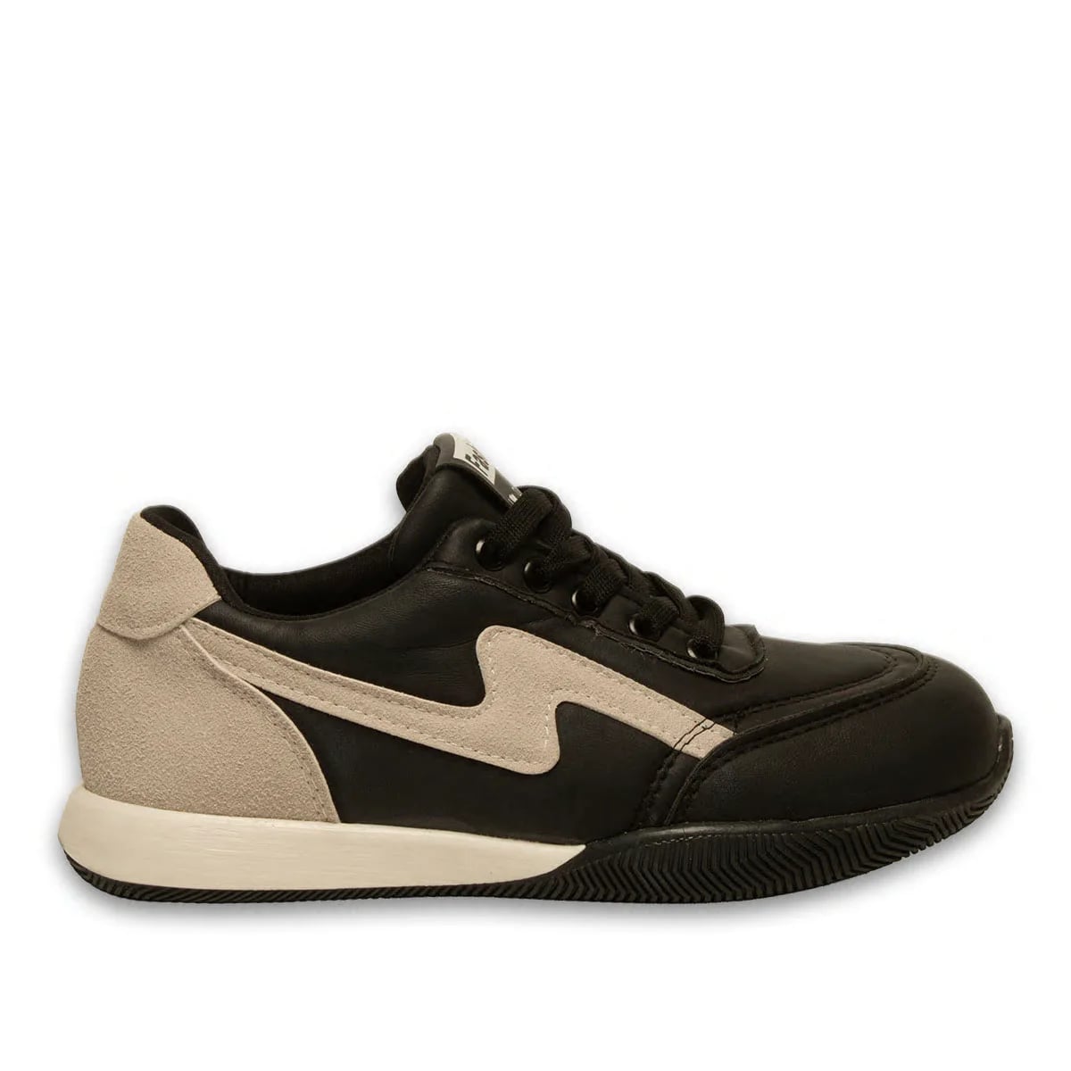 Siyah Kadın Spor Sneaker – Akıllı Pet Detaylı – Günlük Kullanım İçin Çok Rahat – Toptan - Renk: Siyah - Fotoğraf 1 / 4