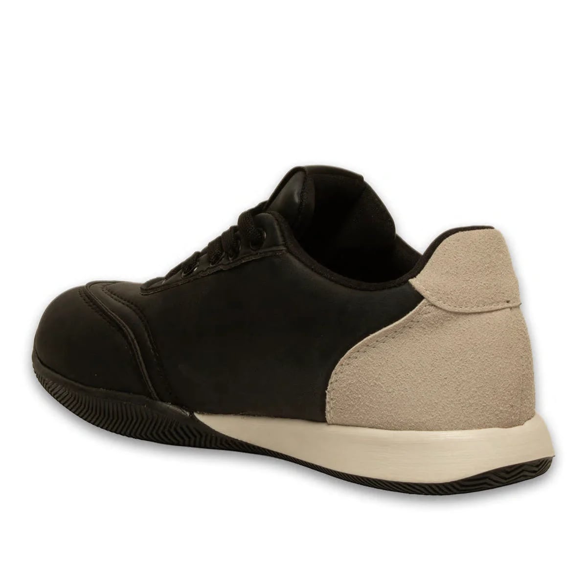 Siyah Kadın Spor Sneaker – Akıllı Pet Detaylı – Günlük Kullanım İçin Çok Rahat – Toptan - Renk: Siyah - Fotoğraf 3 / 4