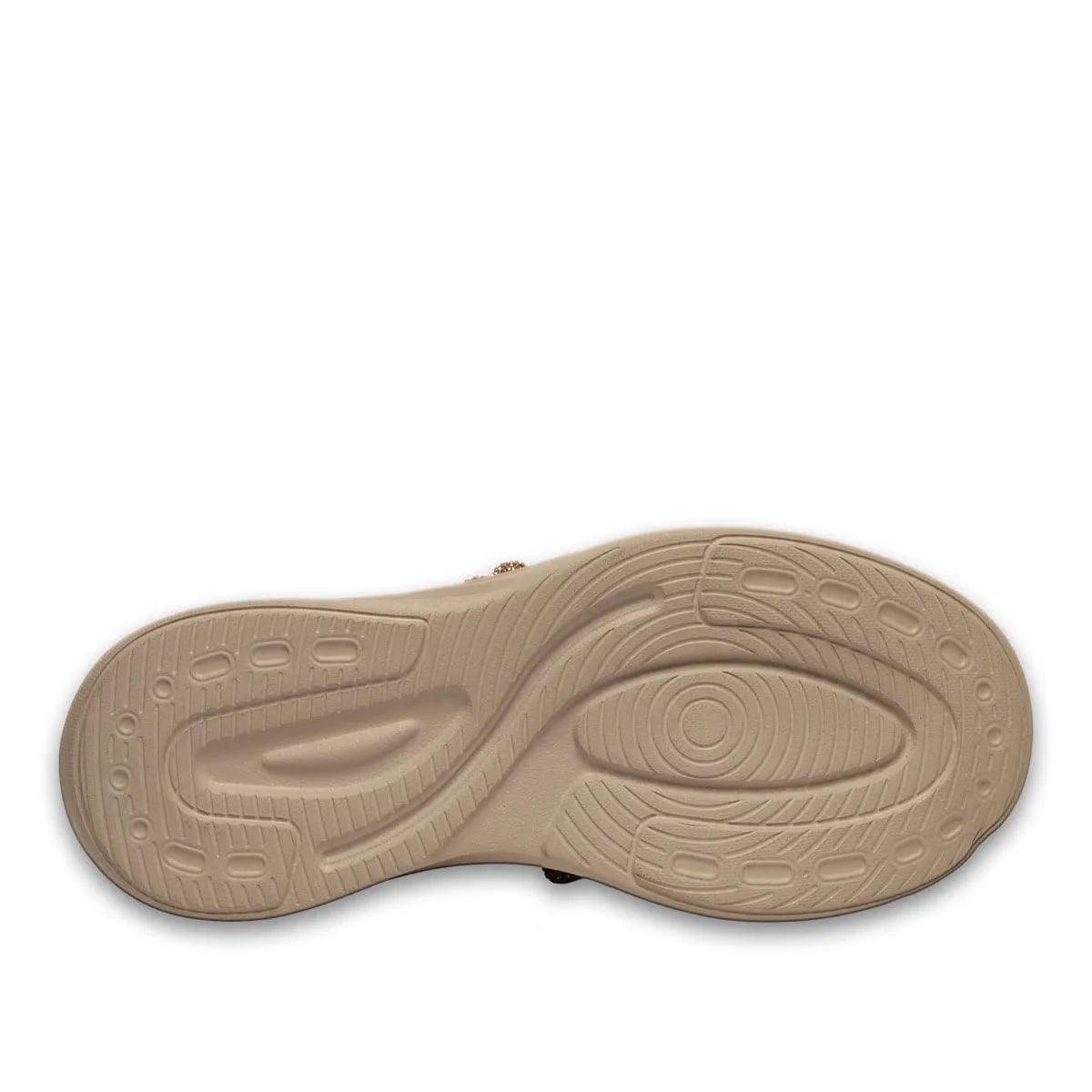 Nude Kadın Spor Sneaker – Triko – Pırıltılı – Akıllı Pet – Bağcıklı – Toptan - Renk: Nude - Fotoğraf 4 / 4