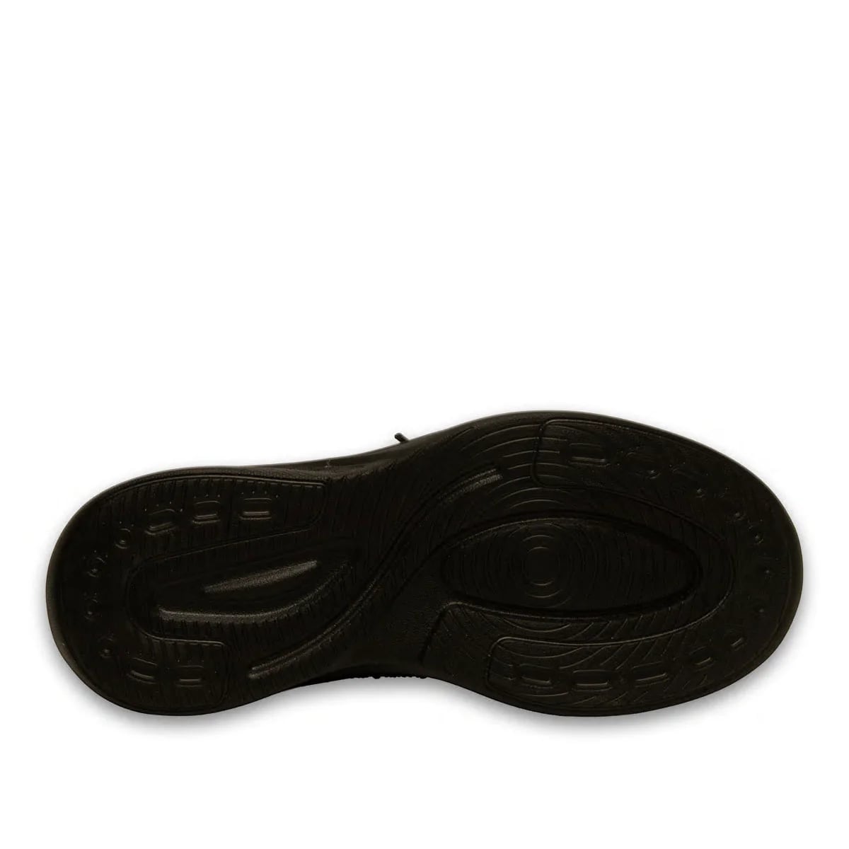 Siyah Kadın Spor Sneaker – Triko – Taşlı – Akıllı Pet – Toptan - Renk: Siyah - Fotoğraf 4 / 4