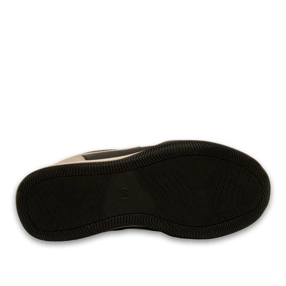 Siyah Kadın Spor Sneaker – Akıllı Pet Detaylı – Günlük Kullanım İçin Çok Rahat – Toptan - Renk: Siyah - Fotoğraf 4 / 4