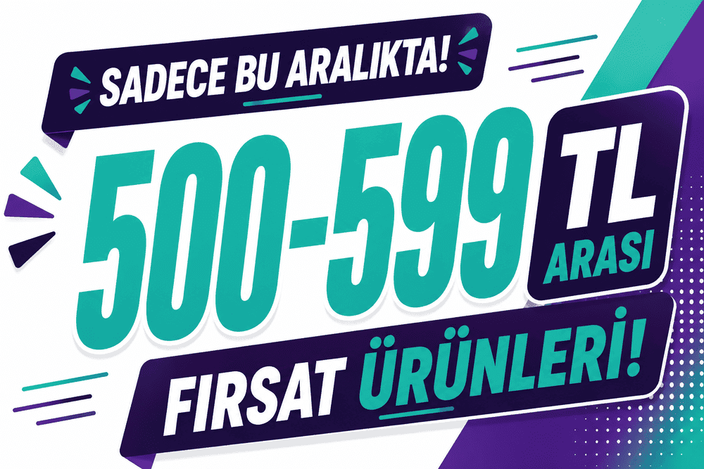 Изображение витрины Товары от 500 до 599 TL
